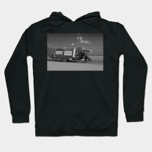 Who Needs a Pickup Truck? - BW Hoodie